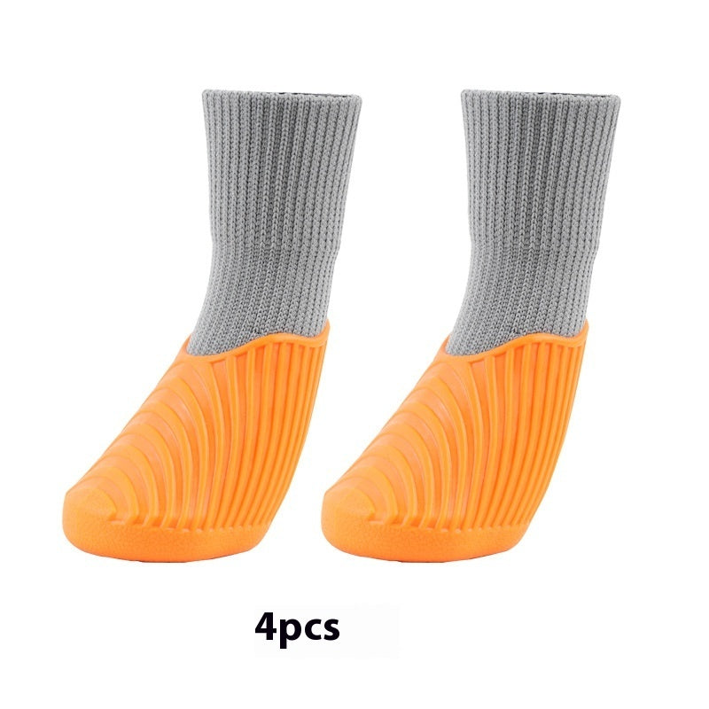 Pet Outdoor Sports Shoes With Anti Slip Biomimetic Stripes