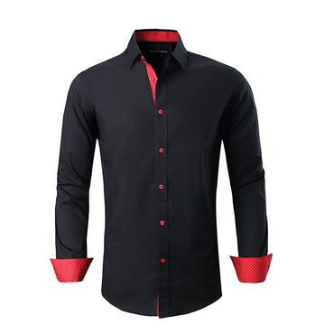 Men's Cotton Stretch Shirt Spring And Autumn Styles