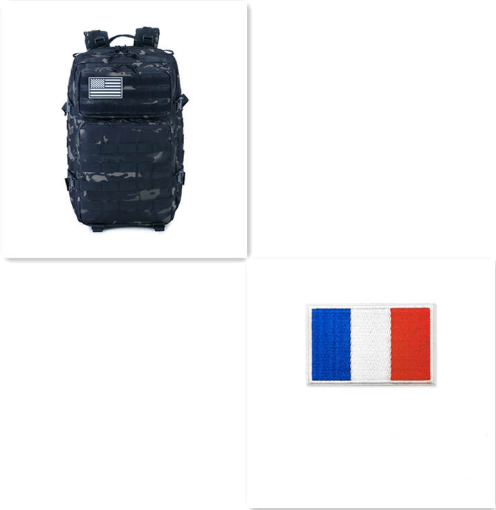 Sac à dos de voyage de sport, ventilateur de l'armée, sac à dos de Camouflage tactique, sac de sport en plein air, sac de voyage