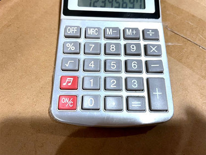 Desktop Office With Ring Calculator