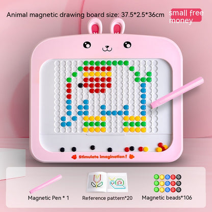 Stylo magnétique scientifique et éducatif pour enfants, utilisant une planche à dessin, pour penser à l'éducation précoce