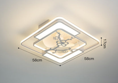 Invisible Electric Fan Lamp Ceiling Lamp