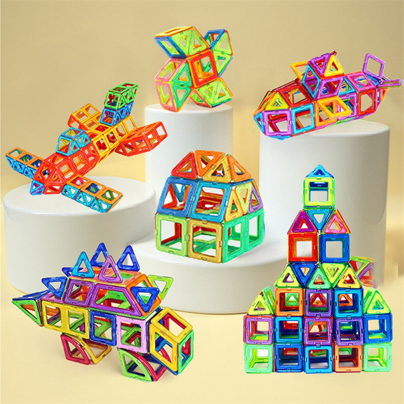 Blocs de Construction magnétiques bricolage aimants jouets pour enfants ensemble de Construction de concepteur cadeaux pour enfants jouets