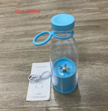 350ML Electric Juicer Blender Mixer | USB Rechargeable | 4 Stainless Steel 3D Blades - KitchenMasters