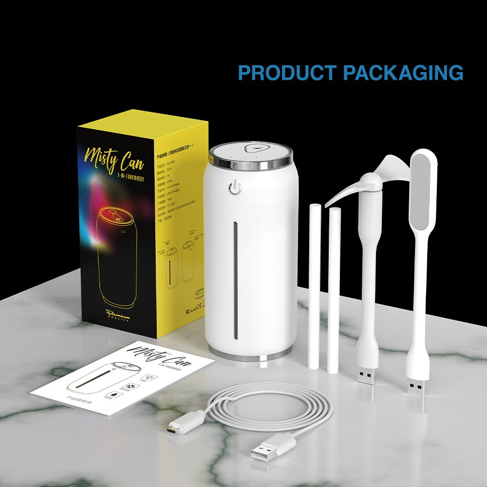 Summer Car Humidifier 220ML Mini USB Aroma Diffuser - Air Humidificator