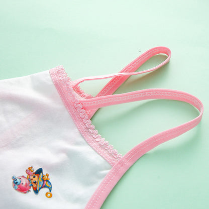 Primary School Students Development Period Girls Bra Sports Children's Underwear Vest