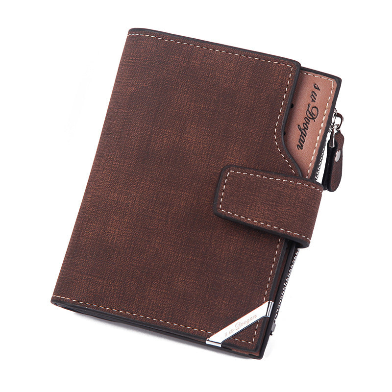 Men's Short Wallets Are Fashionable And Retro