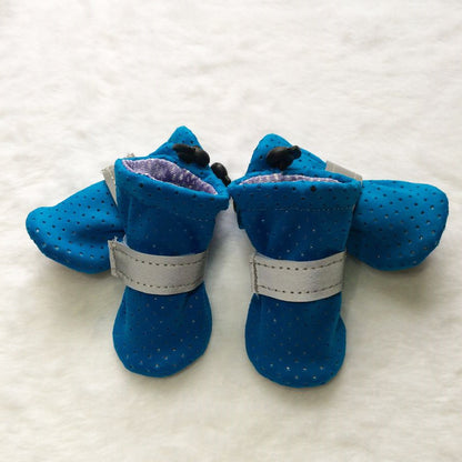 Pet Dog Breathable Wear-resistant And Non-slip Soft Sole Shoes