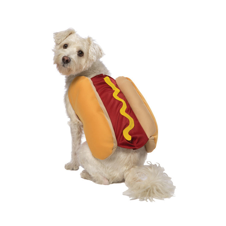 Rolig Halloween kostumer för hundar Valp Husdjur kläder Hot Dog Design hund kläder Husdjur Apparel kläder upp katt part kostym e Sut