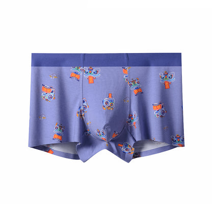 Men's Cartoon Breathable Underwear