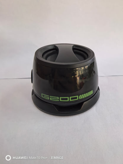 Bärbar Bluetooth-högtalare G200 RGB-belysningshögtalare BT5.3 Mini-ljudlåda 7 timmars uppspelning Magnetisk telefonhållare