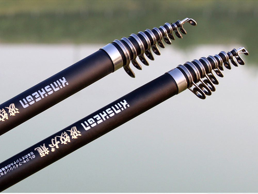 Corrugated Longji Fishing Rod Rocky Rod Light Hard Carbon Fishing Rod Hand And Sea Dual-purpose Fishing Gear Set