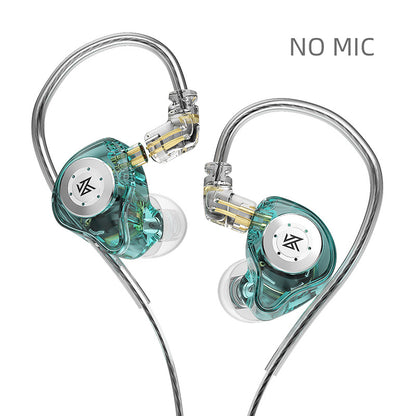 Nya KZ EDX Pro Hörlurar Bas Hörlurar In-Ear Monitor Hörlurar Sport Brusreducerande HIFI Headset