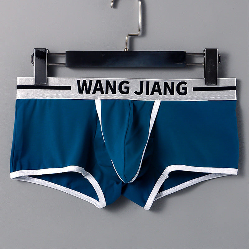 Cotton Men's Underwear Capsule Bag Separation Underwear Men's Solid Color Three-dimensional Cutting Cotton Underwear Men's