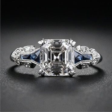 Women's European And American Silver Ring