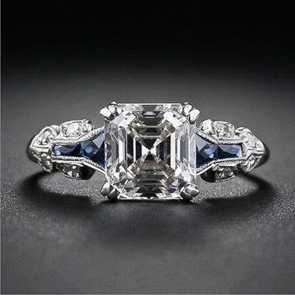 Women's European And American Silver Ring