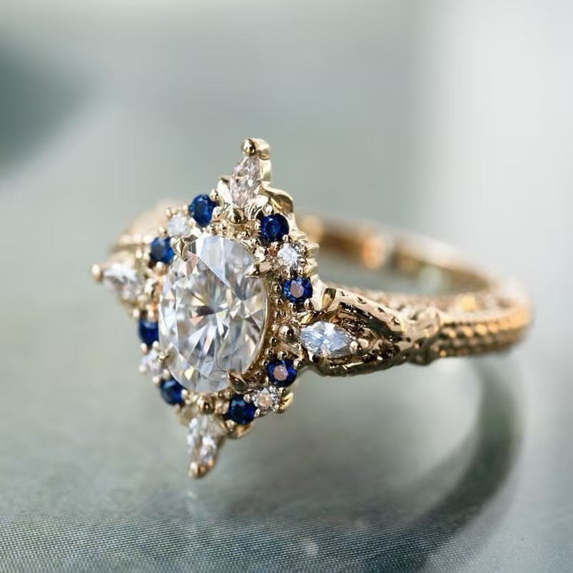 Minority Fashion Ring Förgylld Inläggning