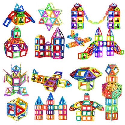 Blocs de Construction magnétiques bricolage aimants jouets pour enfants ensemble de Construction de concepteur cadeaux pour enfants jouets