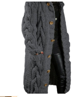 Women's Cardigan Plus Size Sweater Coat