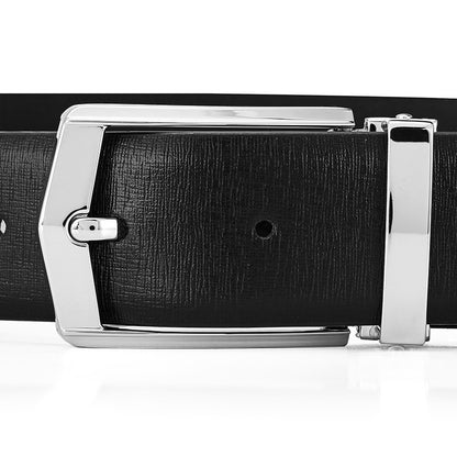Men's First Layer Cowhide Simplicity Pin Buckle Belt - Authentic Simplicity