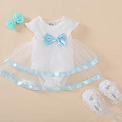 Nouvelle robe de princesse d'anniversaire pour bébé fille