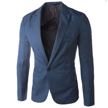 Fashion Men's Casual Single-breasted Small Suit