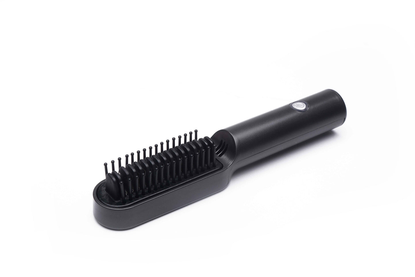 USB Portable Hot Air Comb Rechargable Professional Hair Dryer Brush 2 In1 Mini Hair Straightener Curler Brush Hair Styler