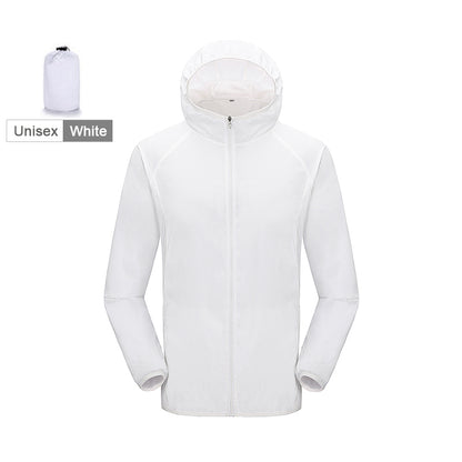 Mens And Womens Skin Windbreaker UV Protection Sunscreen Clothing