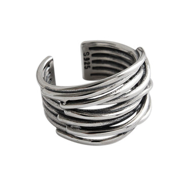 Women's Fashion Irregular Convex Wide Face Ring