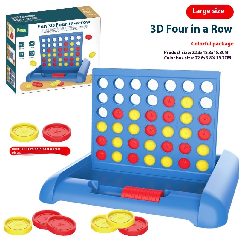 Holiday Entertainment: 4 In A Row Four In A Line Board Game