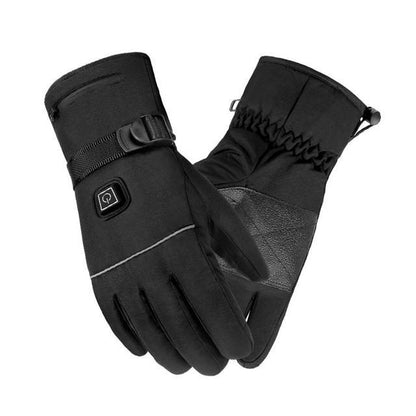 Gants chauffants électriques d'hiver, gants pour moto à écran tactile