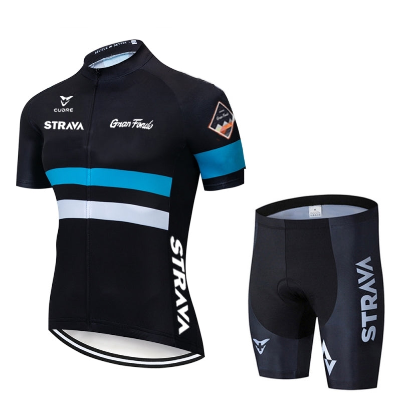 Maillot de cyclisme d'été pour hommes, vêtements de vélo, ensemble de vêtements de vélo