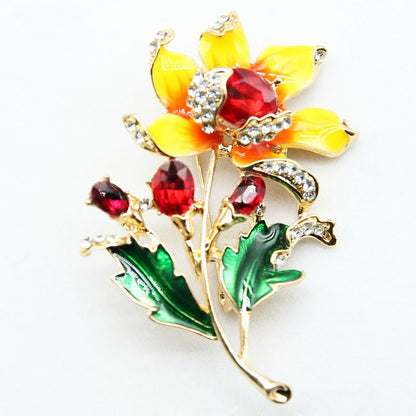 Broche Fleur de Soleil