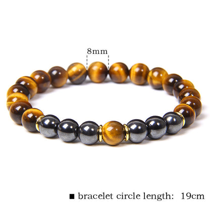 Tiger eye bracelet natural stone bracelet