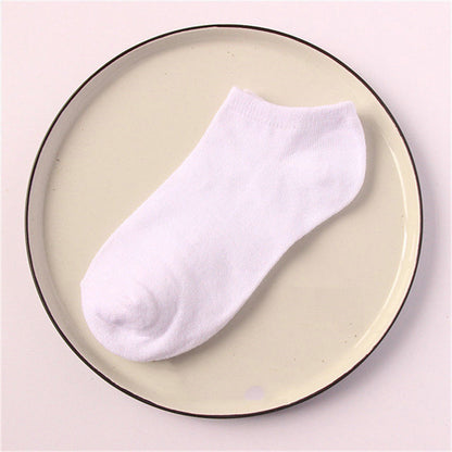 Chaussettes courtes Chaussettes bateau Chaussettes femme Chaussettes blanches Chaussettes étudiantes