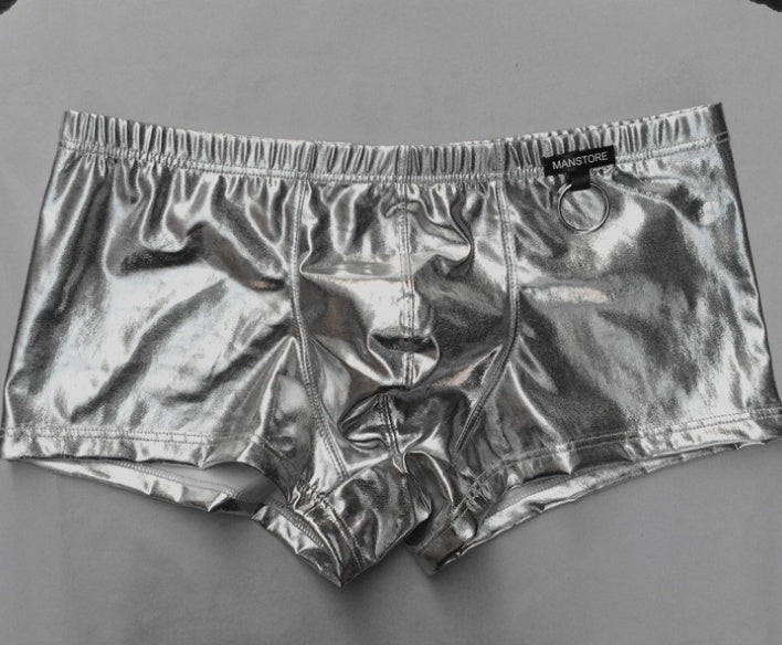 Men's Sexy Golden/Silver Underwear Boxers/Briefs