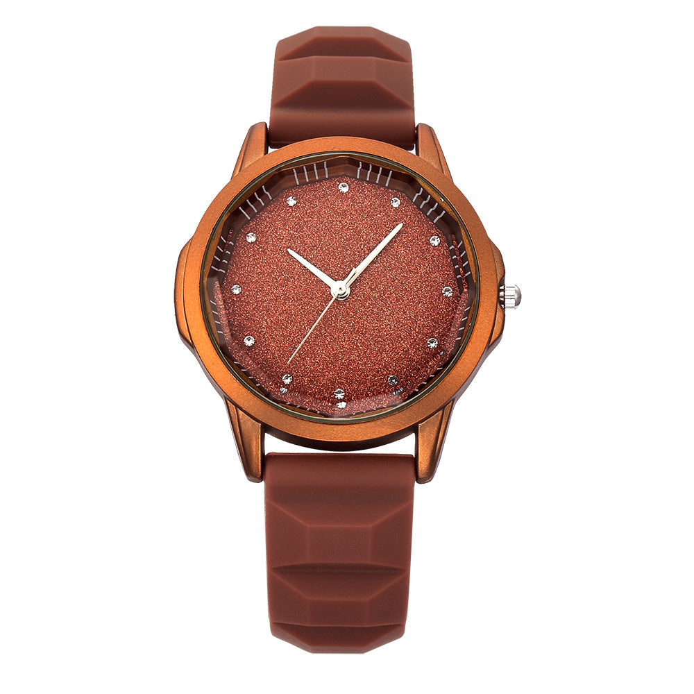 Silikonklockor Student Kvinnor Män Sport Quartz Watch Par Casual Watch