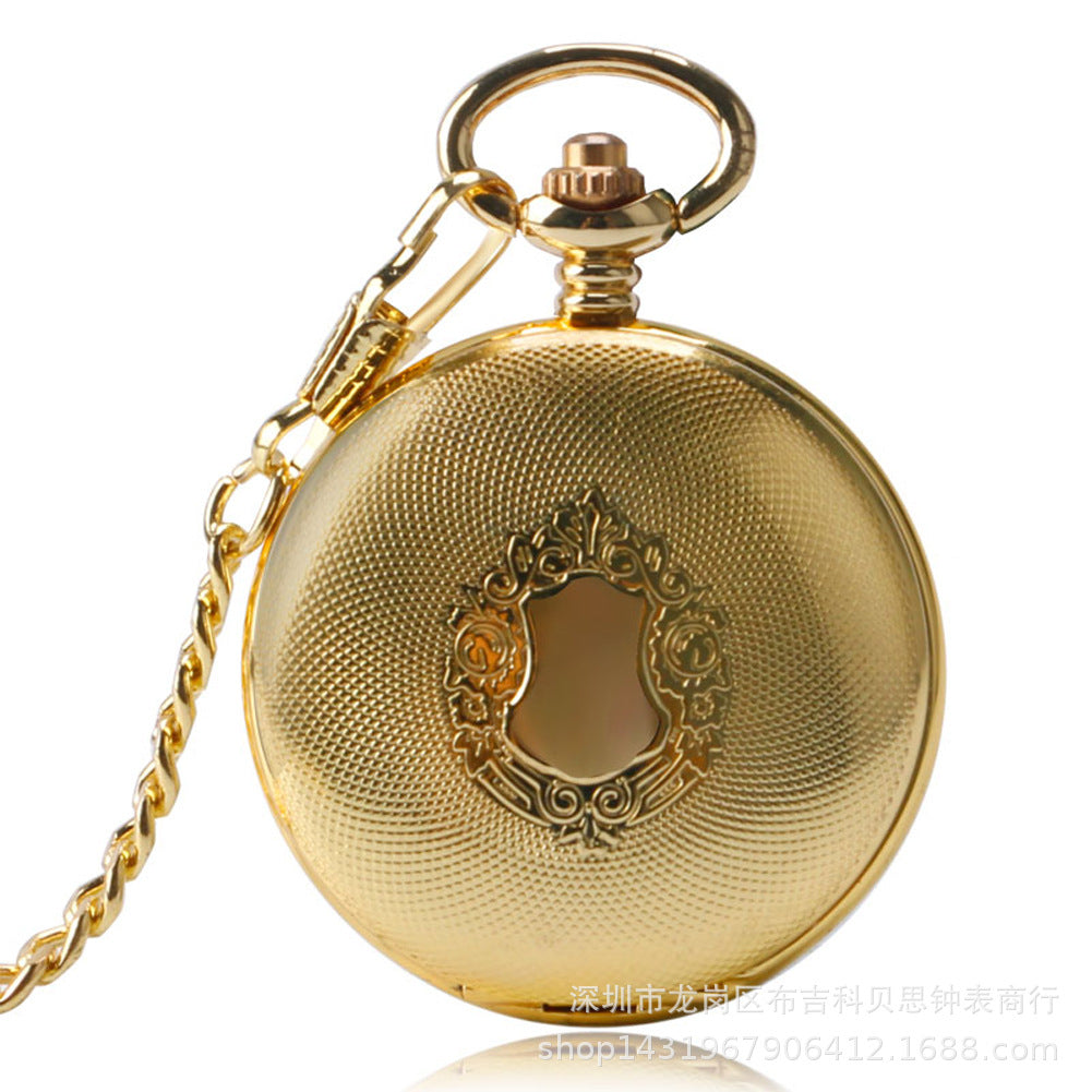 Shield Automatic Mechanical Pocket Watch Gifts For Men And Women