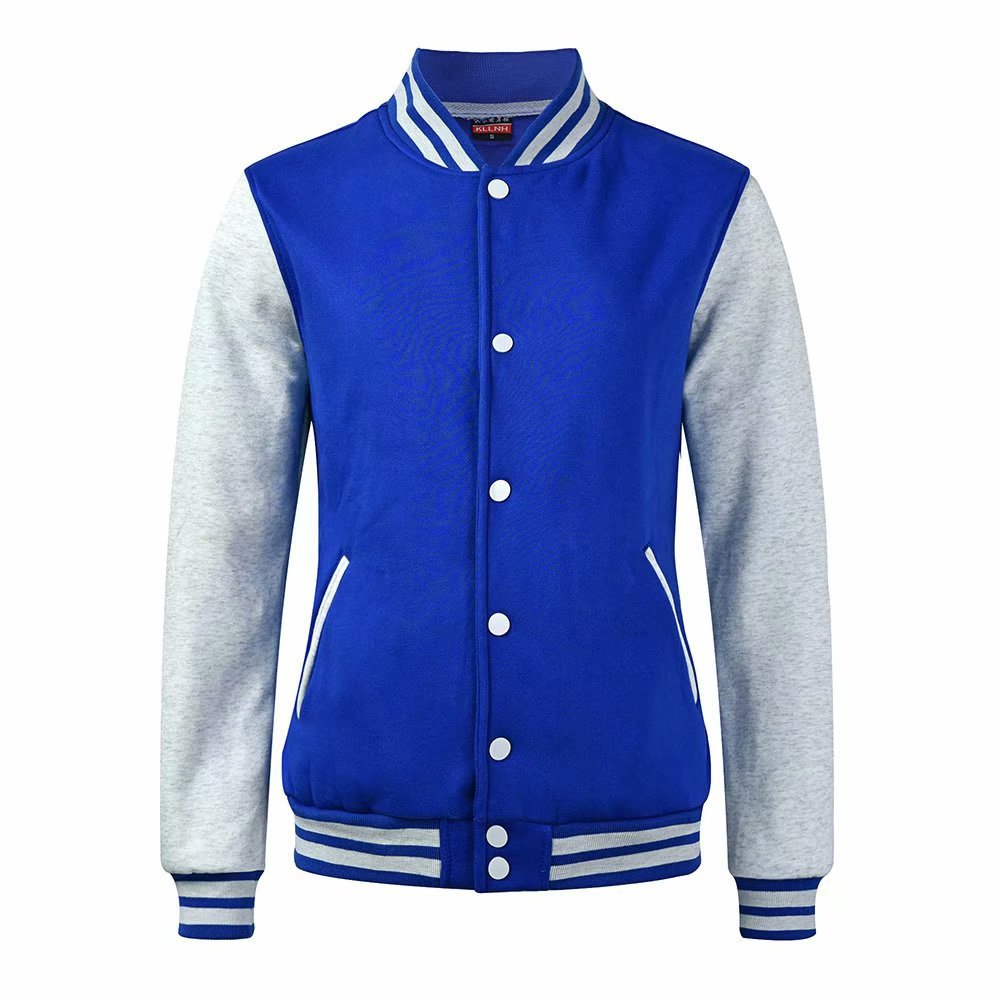 Button padded baseball uniform men and women cardigan sports jacket