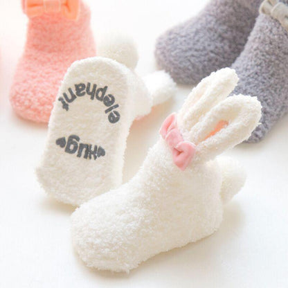 Chaussettes antidérapantes en silicone pour bébé