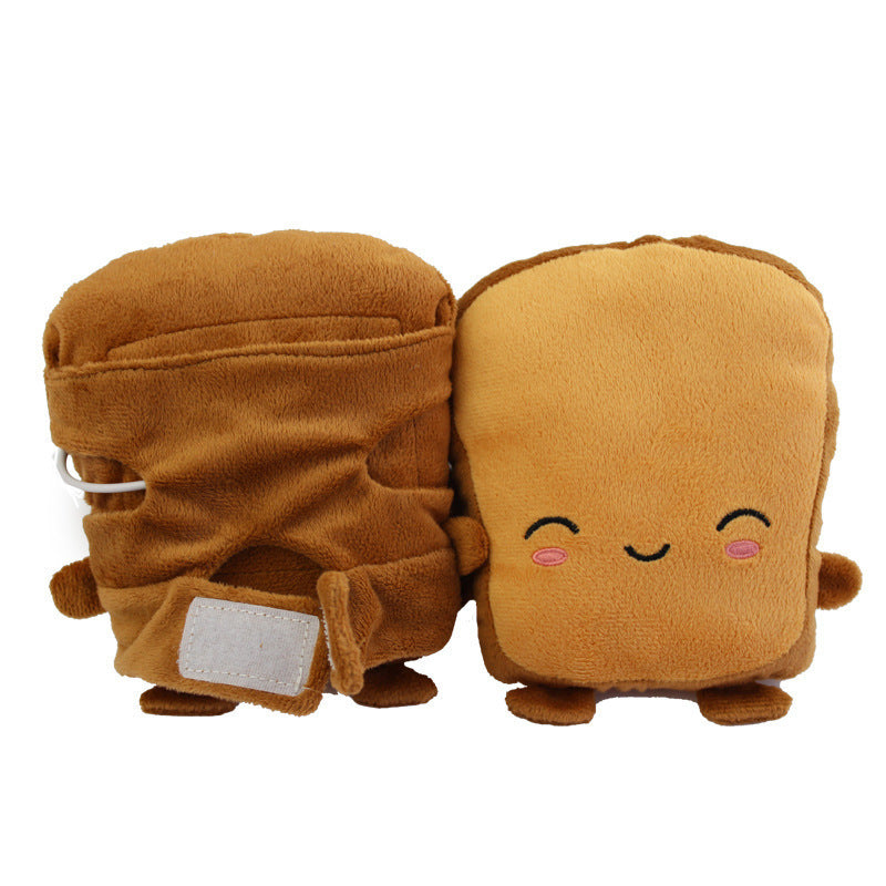 Cute Toast USB Hand Warmers