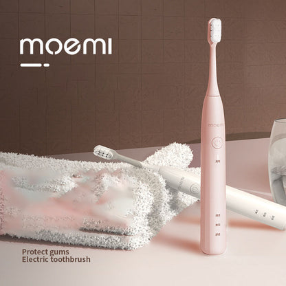 Moemi ultrasonic electric toothbrush with soft hair for adult