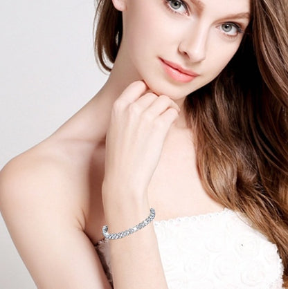 Armband fulla av hjärtan och pilar zirkon kubisk stenarmband bästa bröllopspresenten för kvinnor