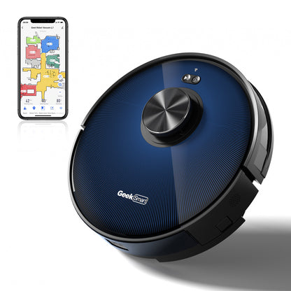 Geek Smart L7 Robot Vacuum Cleaner And Mop, LDS Navigation, Wi-Fi Connected APP, Selective Room Cleaning,MAX 2700 PA Suction, Ideal For Pets And Larger Home Banned