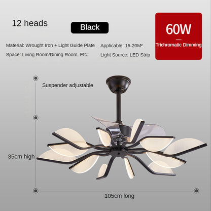 Nordic Fan Lamp Restaurant Ceiling Fan