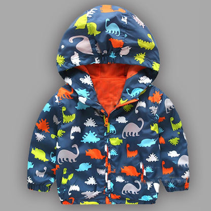 Veste dinosaure dessin animé pour enfants