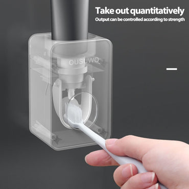 Automatic toothpaste squeezer