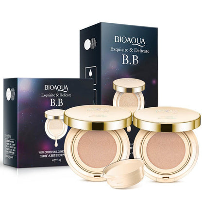 Bioaqua coussin d'air BB crème 3 couleurs correcteur fond de teint hydratant blanchissant maquillage impeccable nu pour le maquillage de beauté du visage