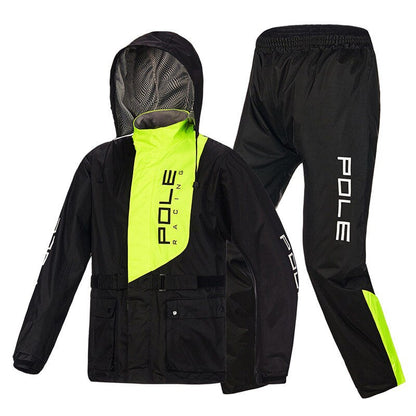 Outdoor adult raincoat set