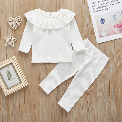 Lotus Leaf Girl Pants - Professional Design